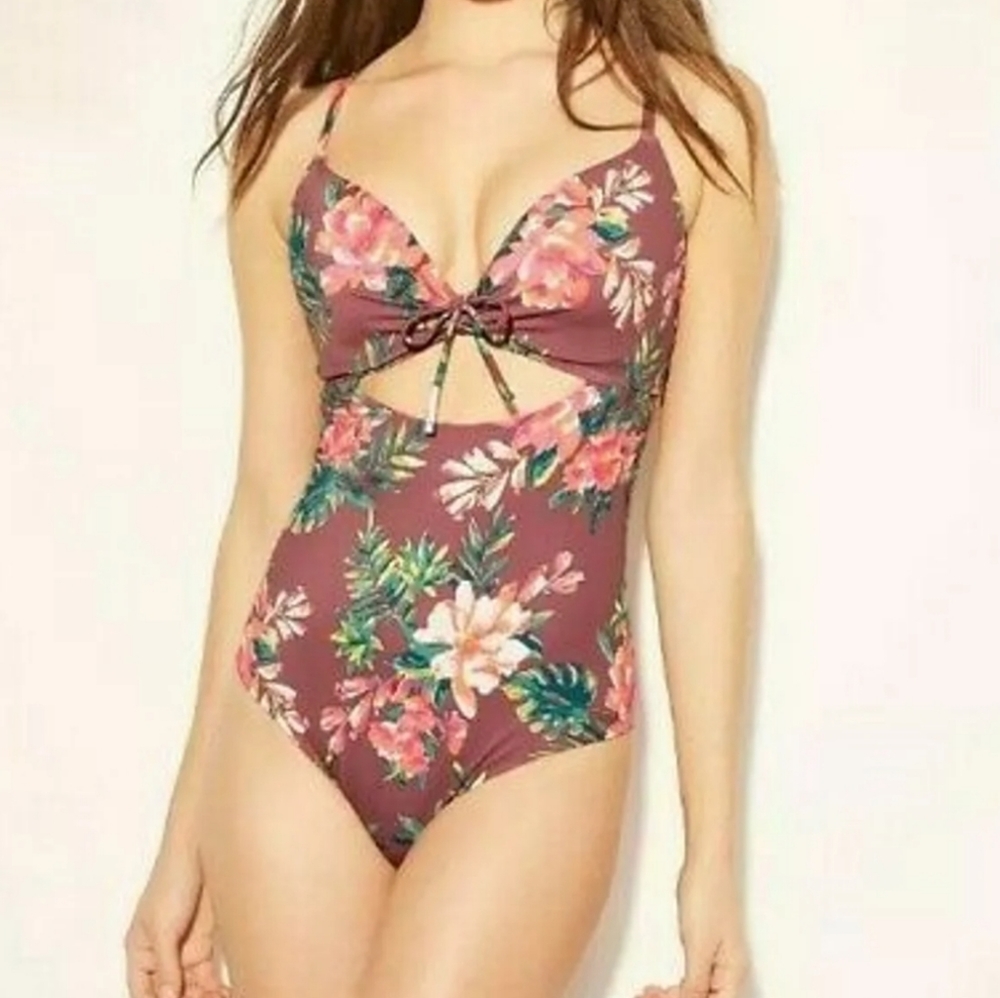 Women's Floral swimsuit